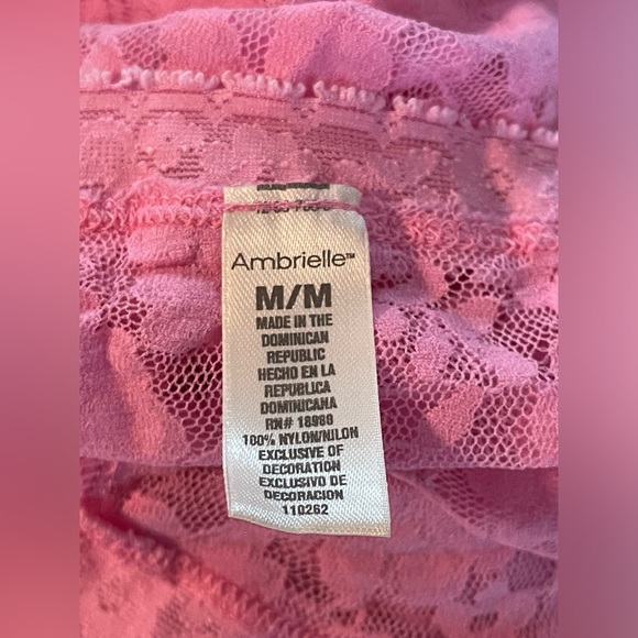 Ambrielle babydoll lingerie see-through SZ medium - Picture 3 of 4
